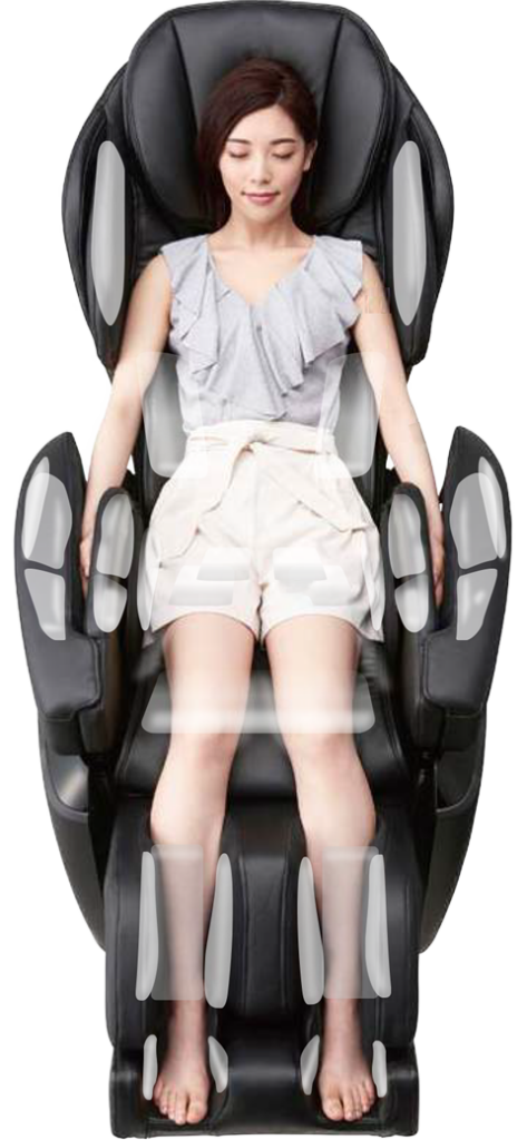 fauetuil de massage avec airbags