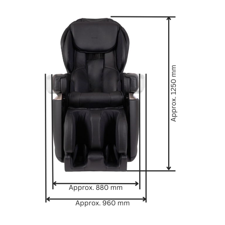 fauteuil massant fujiiryoki JP-1100 noir
